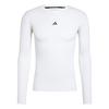 adidas TECHFIT Compression Training Longsleeve Funktionsshirt Herren - White