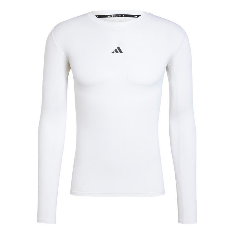 adidas adidas TECHFIT Compression Training Longsleeve Funktionsshirt Herren - White - 0 | SportScheck