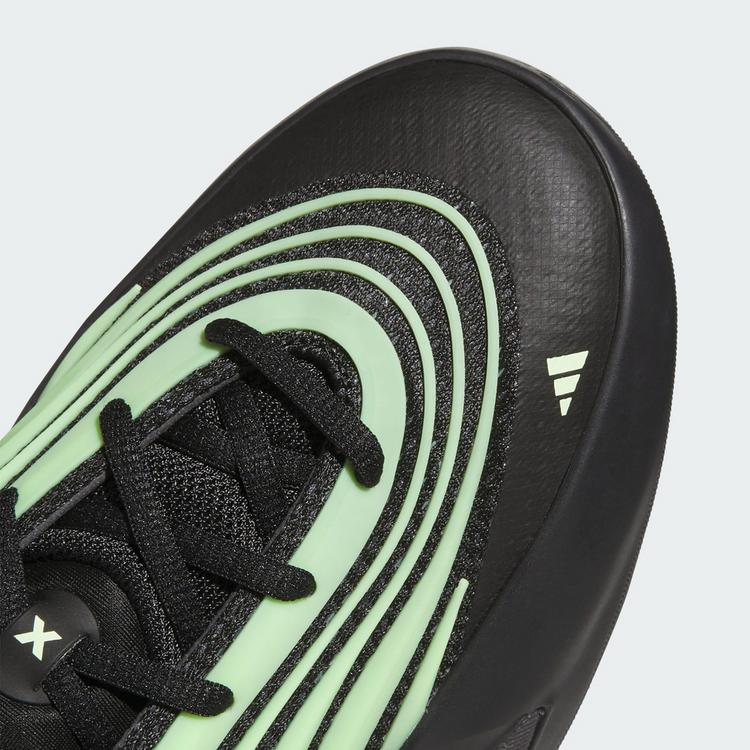 adidas adidas DAME&nbsp;X Schuh Basketballschuhe - Utility Black / Green Spark / Core Black - 6 | SportScheck