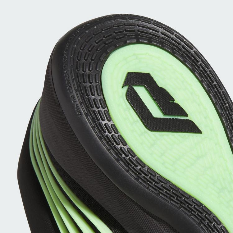 adidas adidas DAME&nbsp;X Schuh Basketballschuhe - Utility Black / Green Spark / Core Black - 7 | SportScheck