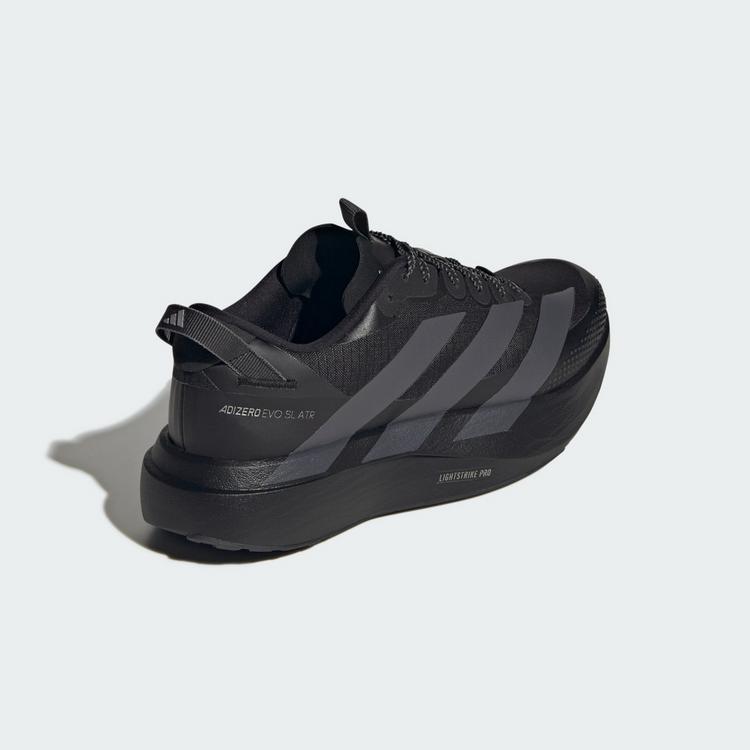 adidas adidas ADIZERO EVO SL ATR Schuhe Laufschuhe Herren - Core Black / Grey Five / Silver Metallic - 4 | SportScheck