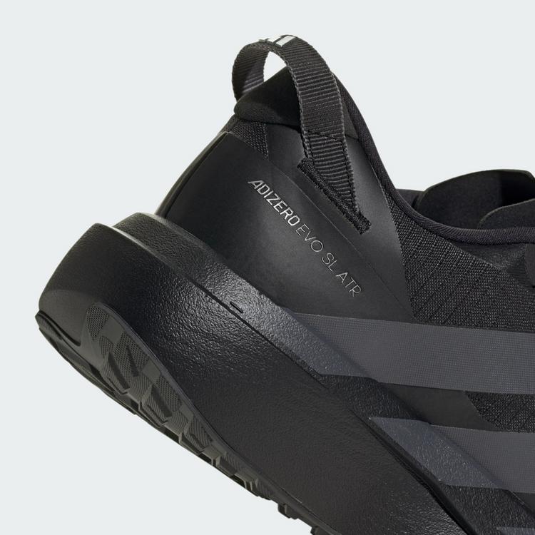 adidas adidas ADIZERO EVO SL ATR Schuhe Laufschuhe Herren - Core Black / Grey Five / Silver Metallic - 6 | SportScheck