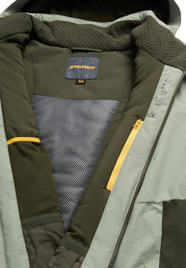 Ziener Ziener TISCON-Z Skijacke Herren - dusty green ripstop - 1 | SportScheck