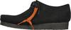 Clarks Originals Wallabee Halbschuhe Herren - 1219 Black Sde
