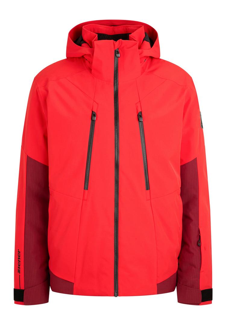 Ziener Ziener TISCON-Z Skijacke Herren - wine pigment ripstop - 0 | SportScheck