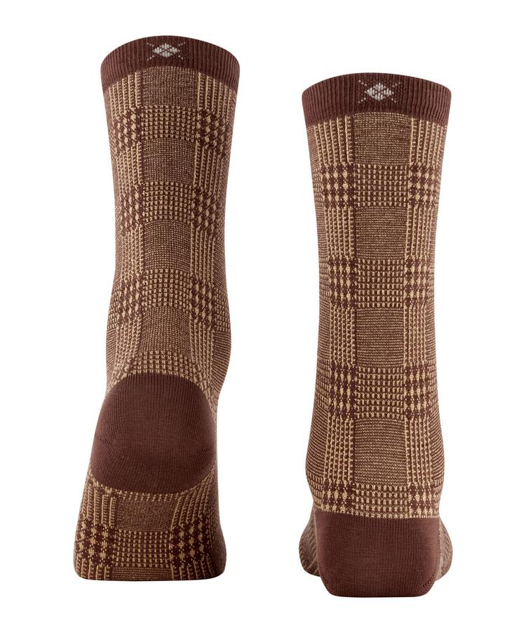 Burlington Burlington Glitter Check SO Socken Damen - maple brown (5321) - 0 | SportScheck