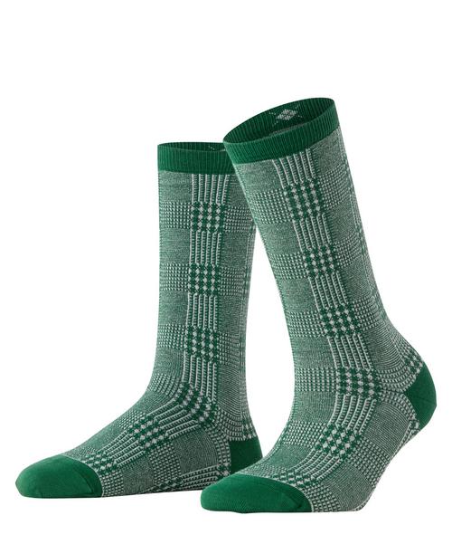 Burlington Glitter Check SO Socken Damen