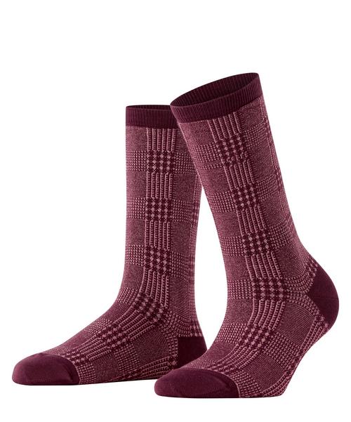 Burlington Glitter Check SO Socken Damen