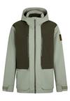 Ziener TORKO-Z 3in1 Skijacke Herren - dusty green ripstop