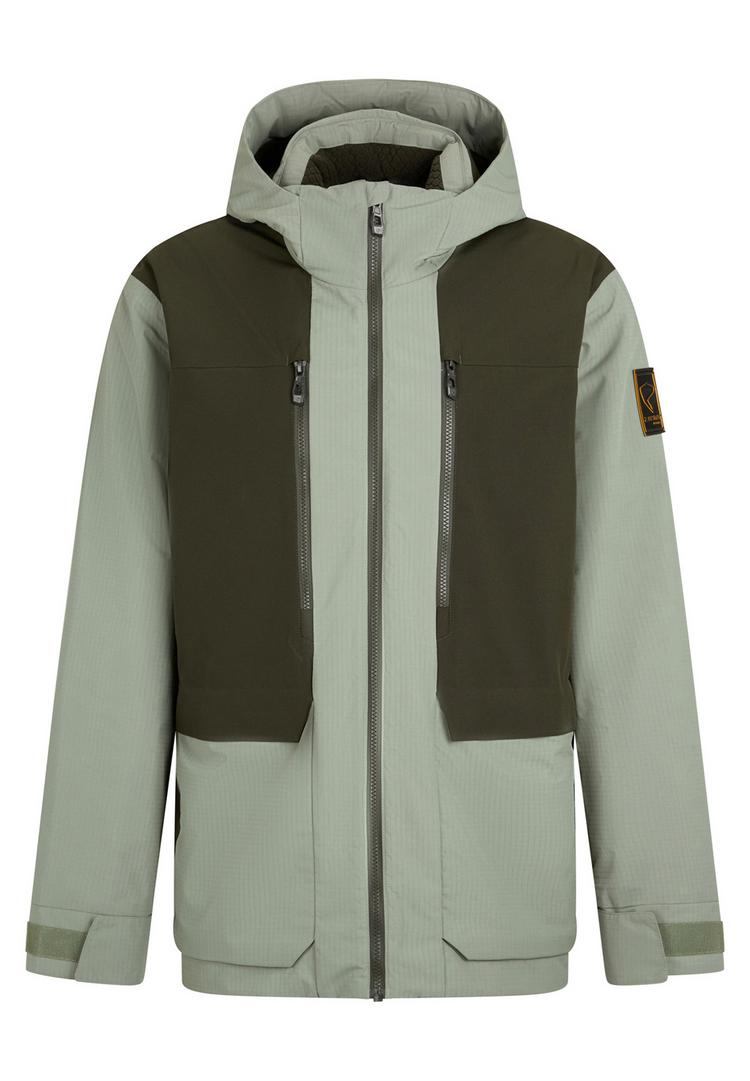Ziener Ziener TORKO-Z 3in1 Skijacke Herren - dusty green ripstop - 0 | SportScheck