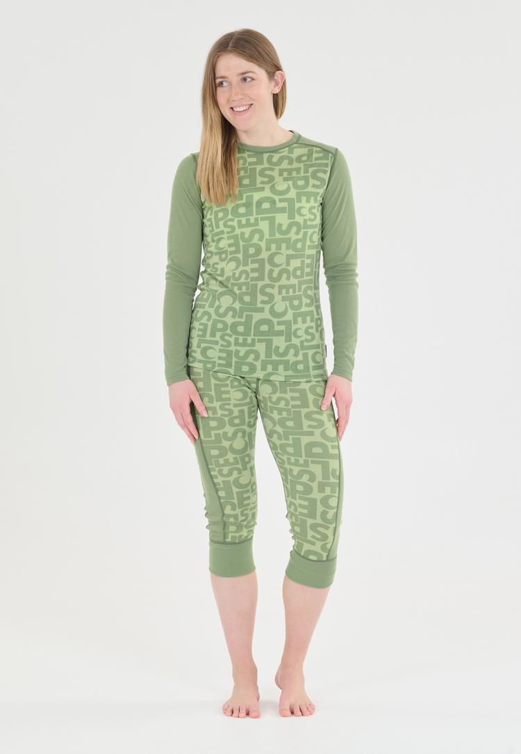 SLOPE SLOPE Rei Skishirt Damen - 3144 Smoke Green - 1 | SportScheck