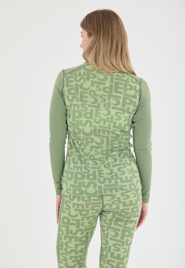 SLOPE SLOPE Rei Skishirt Damen - 3144 Smoke Green - 3 | SportScheck