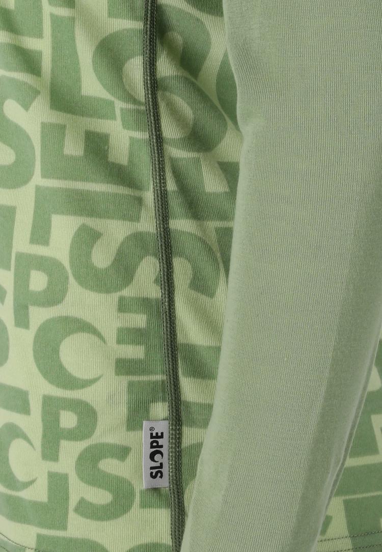SLOPE SLOPE Rei Skishirt Damen - 3144 Smoke Green - 1 | SportScheck