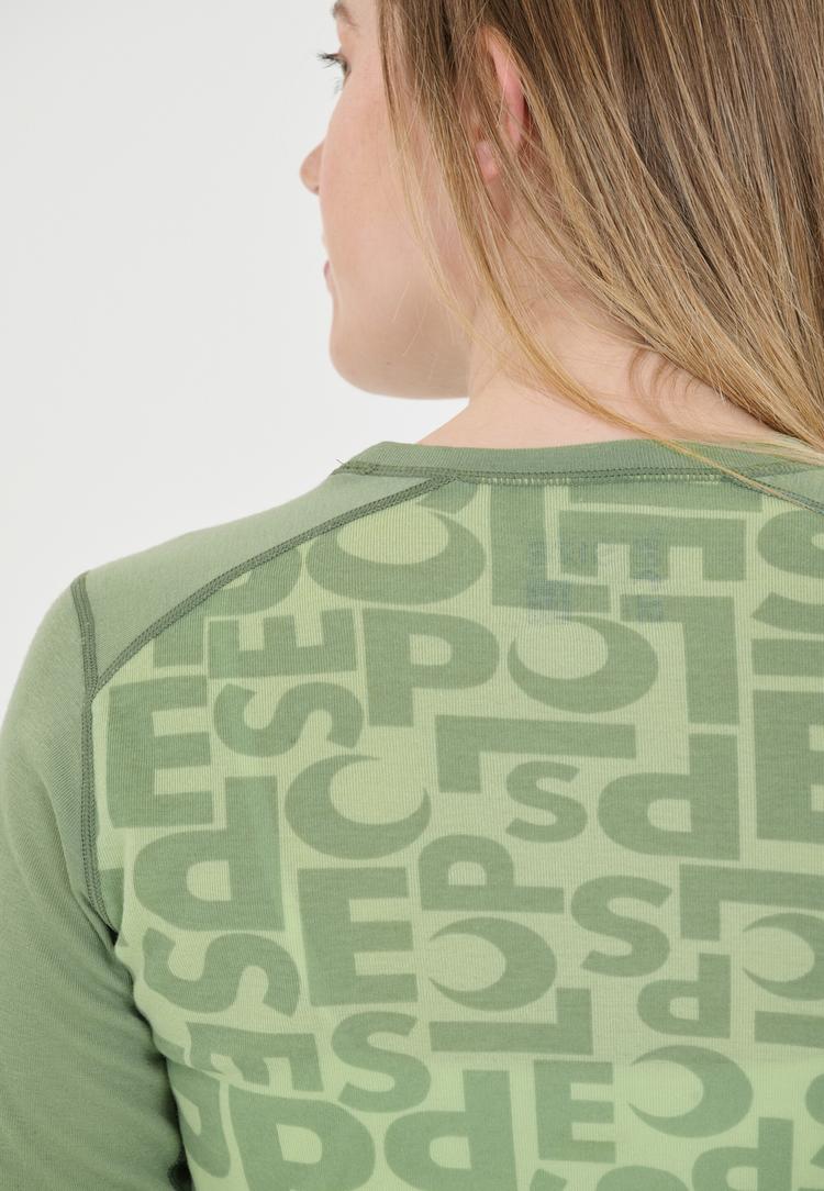 SLOPE SLOPE Rei Skishirt Damen - 3144 Smoke Green - 2 | SportScheck