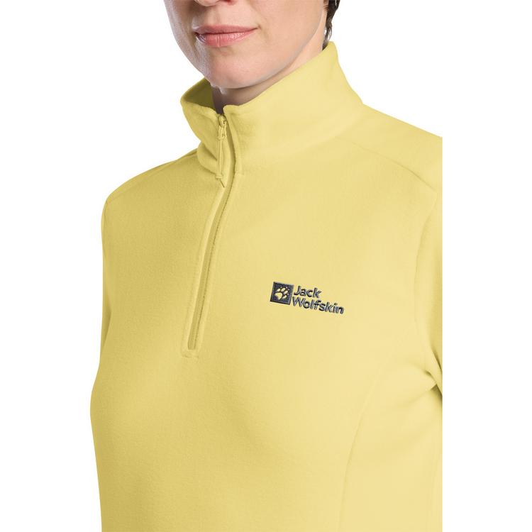 Jack Wolfskin Jack Wolfskin TAUNUS HZ W Fleecepullover Damen - lemon ice - 0 | SportScheck
