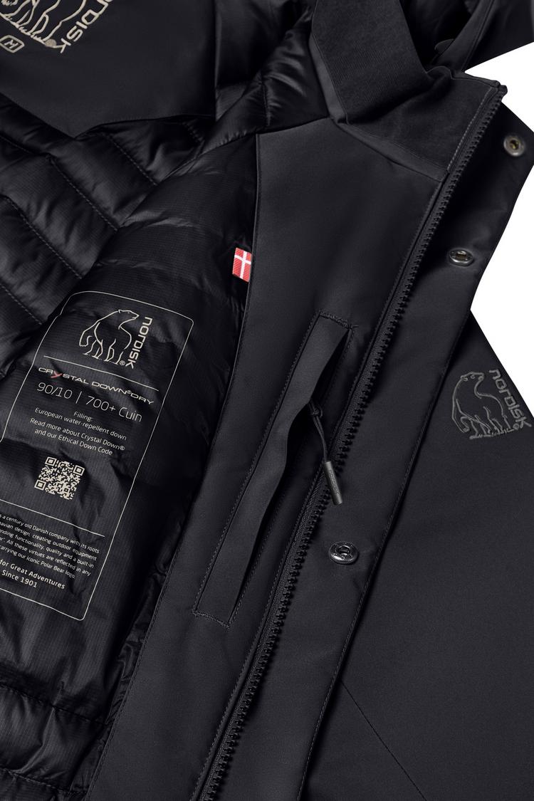 Nordisk Nordisk Vigdis Daunenmantel Damen - Black - 1 | SportScheck