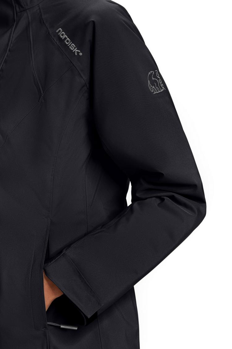 Nordisk Nordisk Vigdis Daunenmantel Damen - Black - 5 | SportScheck
