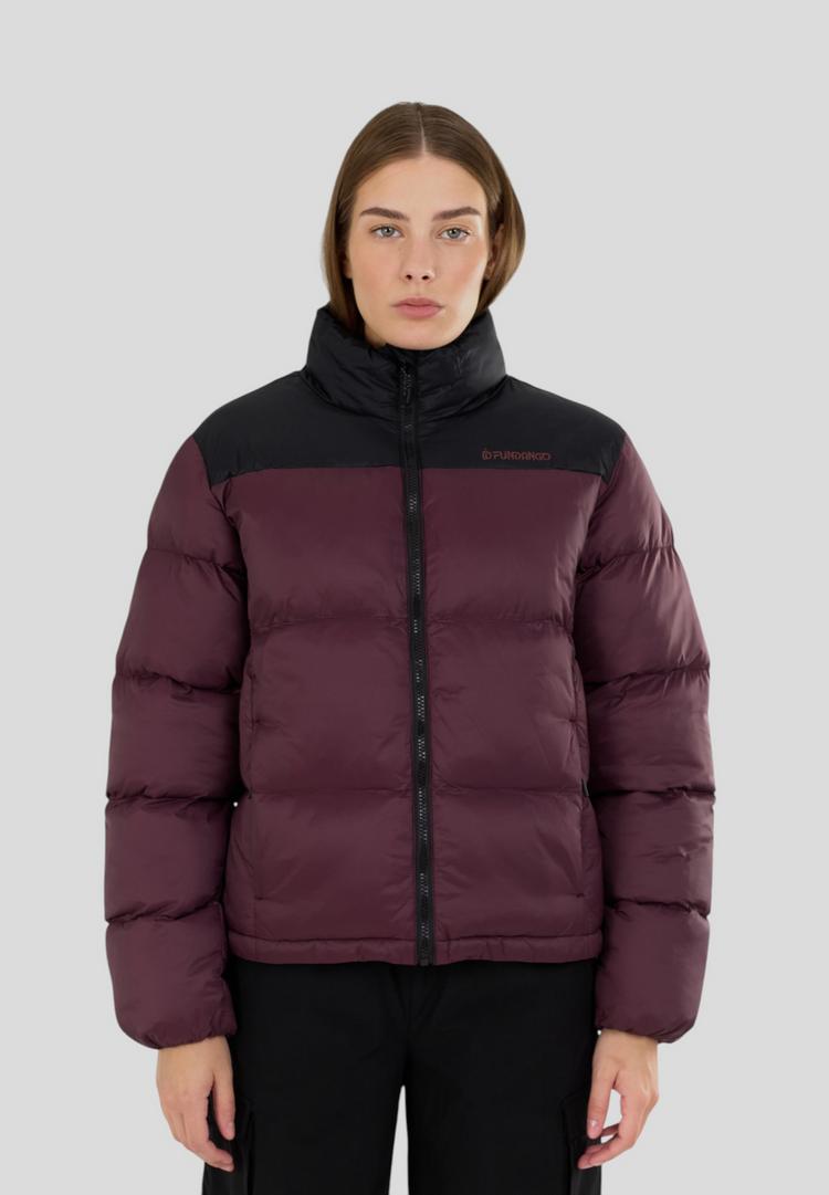FUNDANGO FUNDANGO Nina Padded Winterjacke Damen - light aubergine - 0 | SportScheck