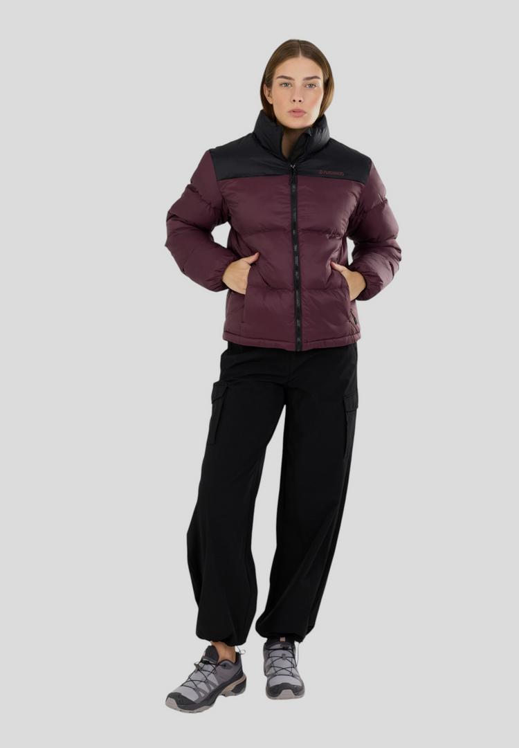 FUNDANGO FUNDANGO Nina Padded Winterjacke Damen - light aubergine - 1 | SportScheck