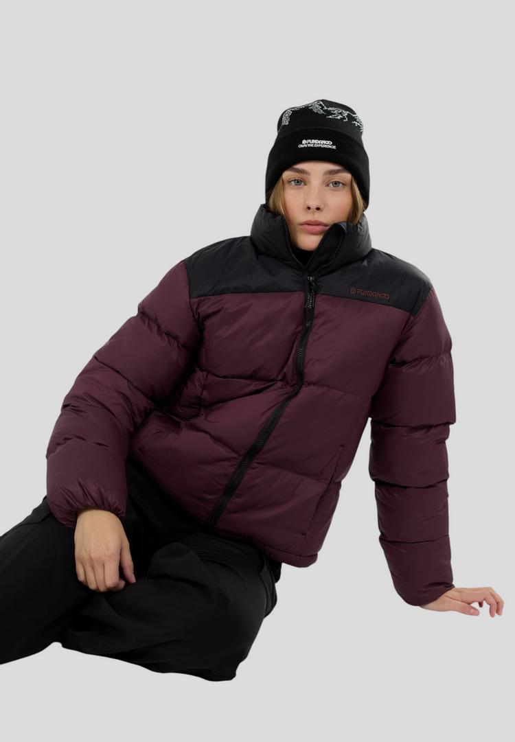 FUNDANGO FUNDANGO Nina Padded Winterjacke Damen - light aubergine - 1 | SportScheck