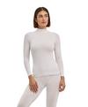 Falke Warm Series Longsleeved Shirt Turtleneck Funktionsshirt Damen - white (2860)