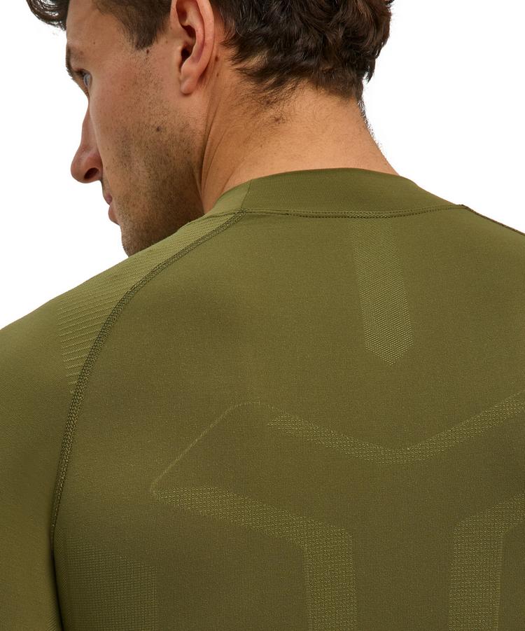 Falke Falke Warm Series  Longsleeve Shirt Turtleneck Funktionsshirt Herren - herb (7754) - 3 | SportScheck