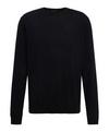 Falke Merino Ultrafine Crew Neck Strickpullover Herren - black (3000)