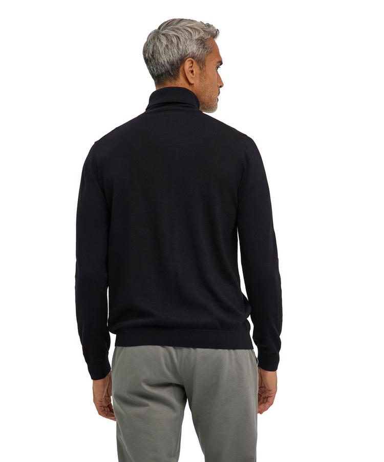 Falke Falke Merino X-Fine Roll Neck Strickpullover Herren - black (3000) - 0 | SportScheck