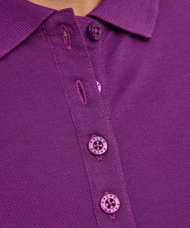 Falke Falke Pima Piqu&eacute; Polo Poloshirt Damen - ultraviolet (8295) - 3 | SportScheck