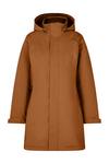 Nordisk Vigdis Daunenmantel Damen - Leather Brown