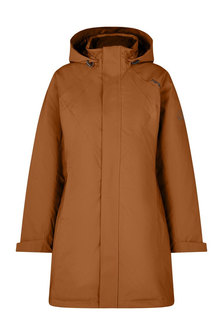 Nordisk Nordisk Vigdis Daunenmantel Damen - Leather Brown - 0 | SportScheck