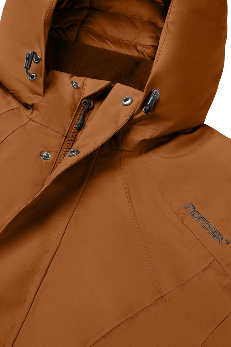 Nordisk Nordisk Vigdis Daunenmantel Damen - Leather Brown - 1 | SportScheck