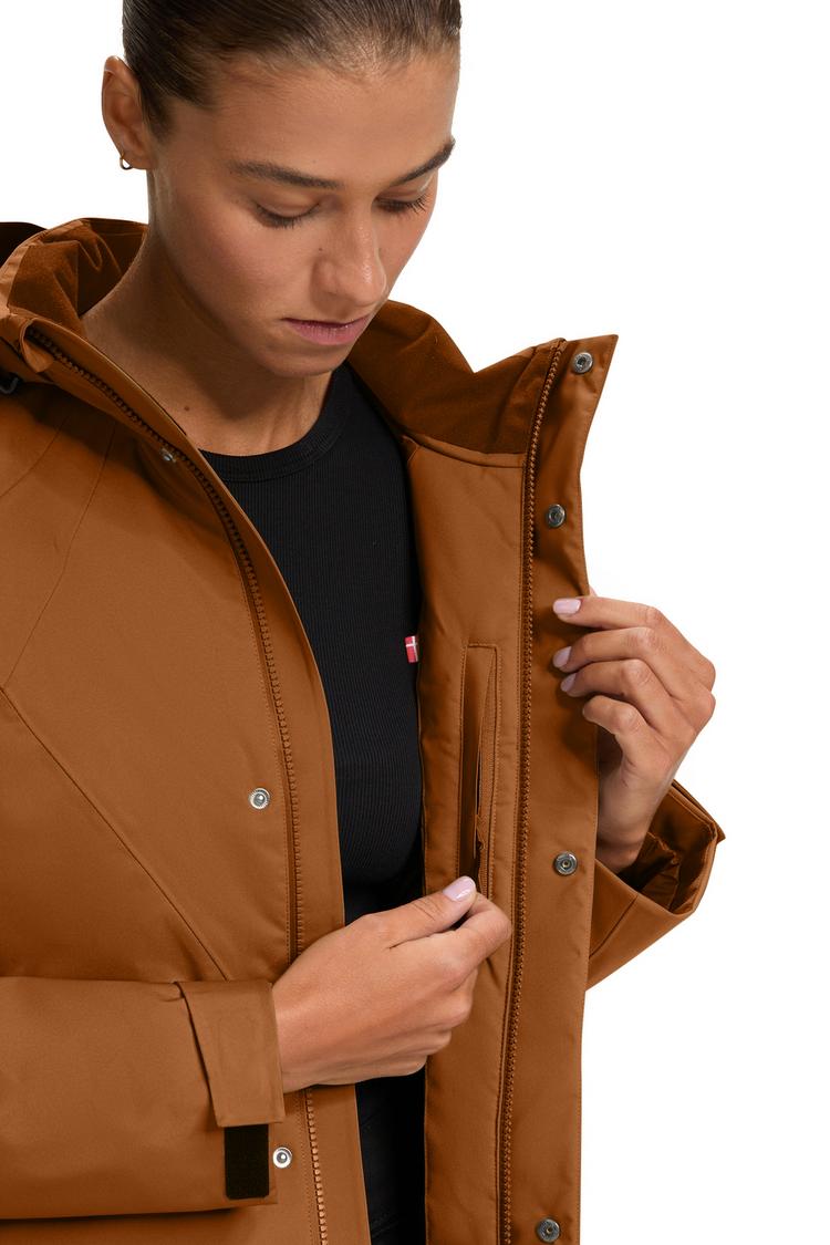 Nordisk Nordisk Vigdis Daunenmantel Damen - Leather Brown - 4 | SportScheck