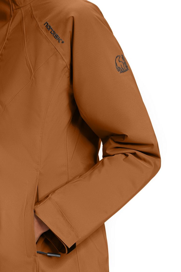 Nordisk Nordisk Vigdis Daunenmantel Damen - Leather Brown - 5 | SportScheck