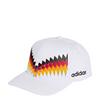 adidas Deutschland 26 Snap Back Kappe Cap - White / Black