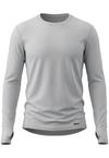 2XU Ignition Grid Base Layer Funktionsshirt Herren - harbor mist-black reflective