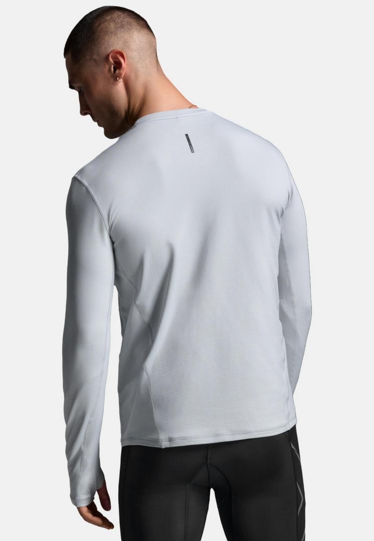 2XU 2XU Ignition Grid Base Layer Funktionsshirt Herren - harbor mist-black reflective - 1 | SportScheck