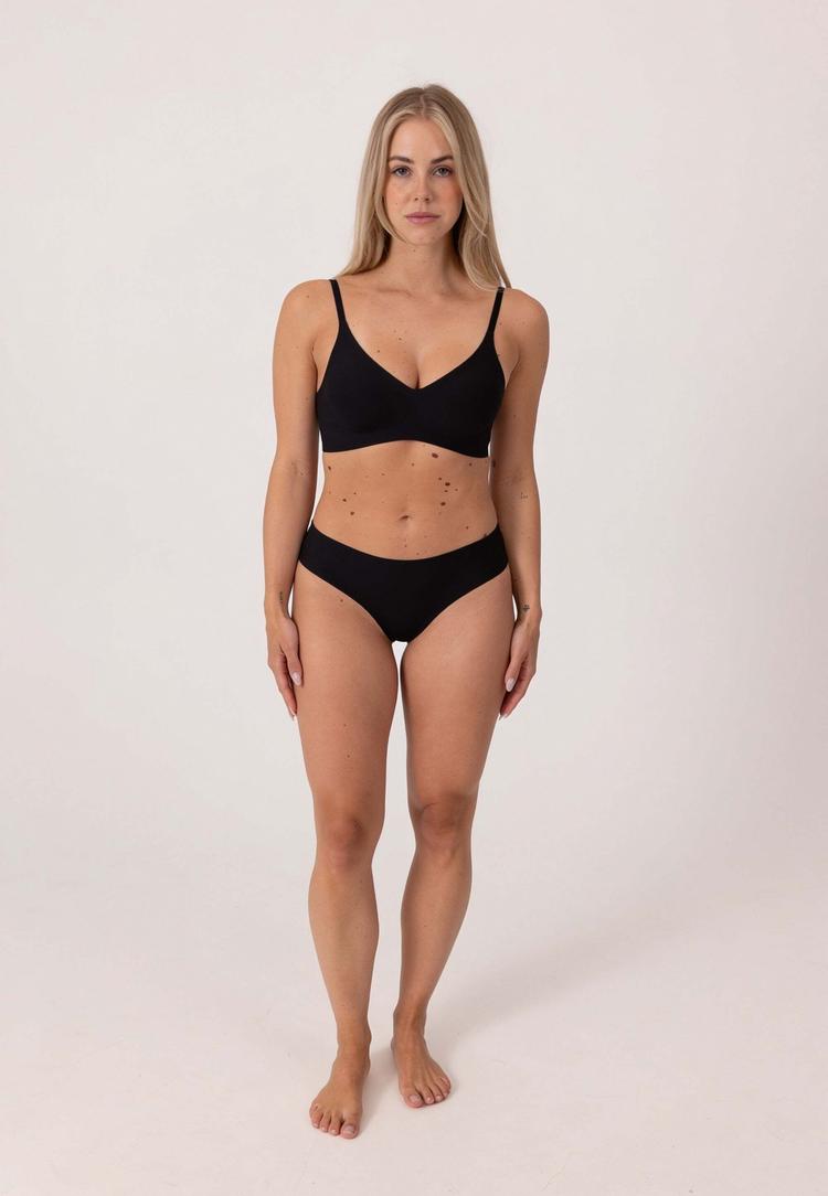Snocks Snocks Nahtlose Hipster Panties Unterhose Damen - Black - 0 | SportScheck