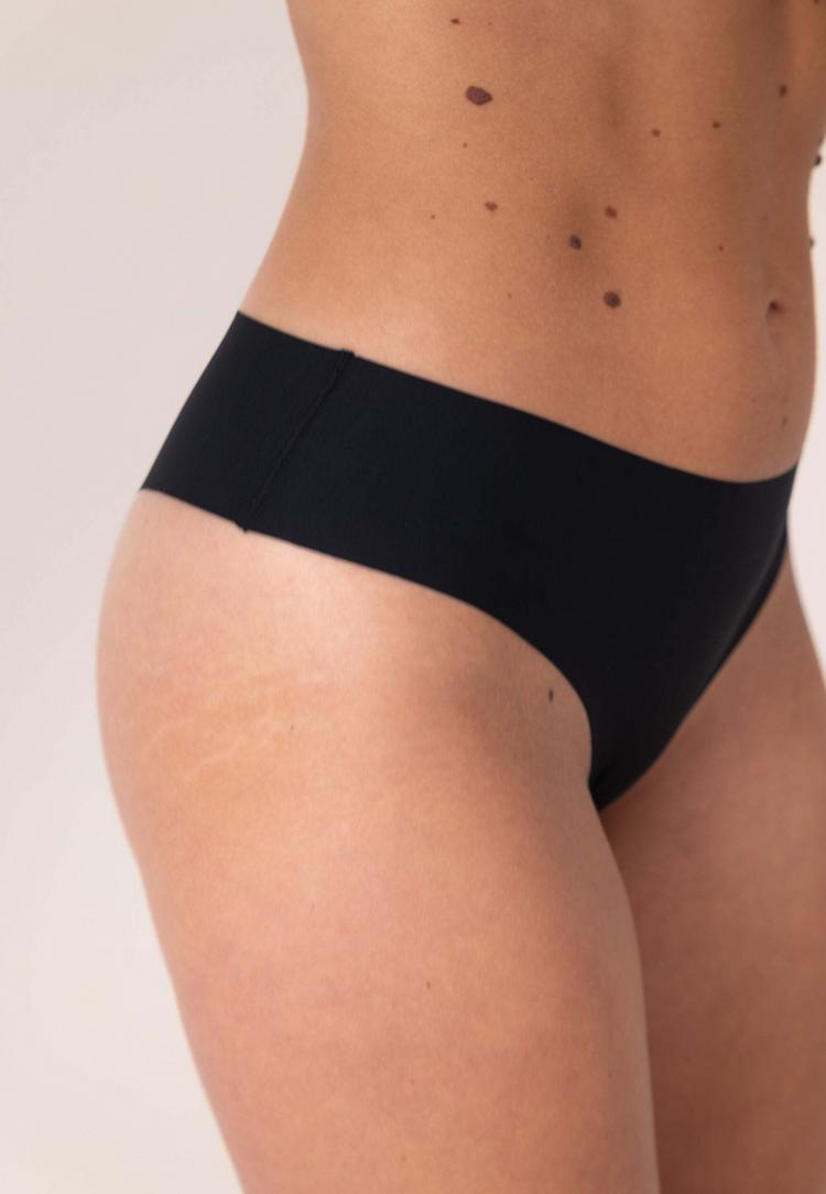 Snocks Snocks Nahtlose Hipster Panties Unterhose Damen - Black - 1 | SportScheck