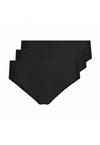 Snocks Nahtlose Hipster Panties Unterhose Damen - Black