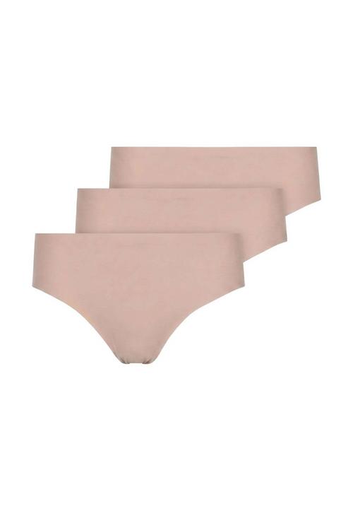 Snocks Nahtlose High Waist Tanga Unterhose Damen
