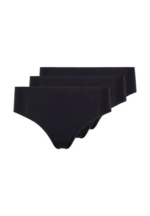 Snocks Nahtlose High Waist Tanga Unterhose Damen