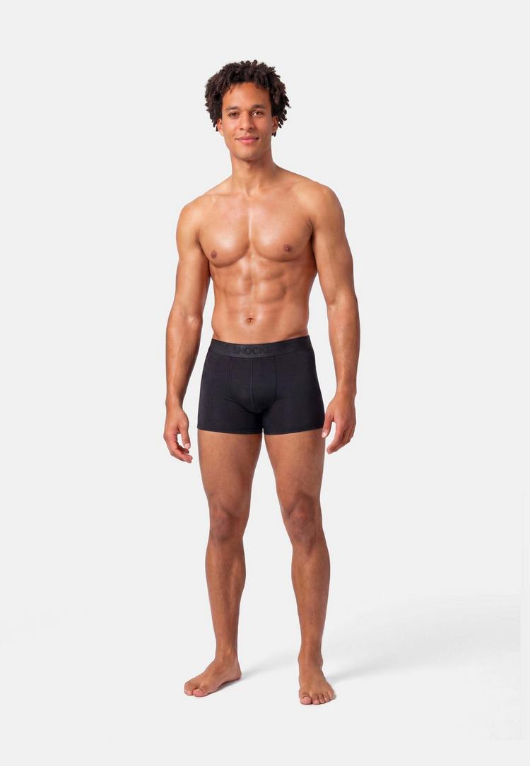 Snocks Snocks Microfiber Trunks Herren Unterhose Herren - Black - 0 | SportScheck