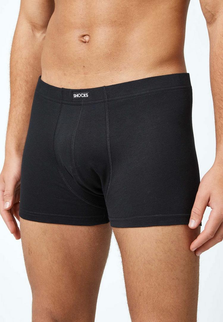 Snocks Snocks Retro Boxershorts Unterhose Herren - Mix (Schwarz/Grau/Hellgrau) - 1 | SportScheck