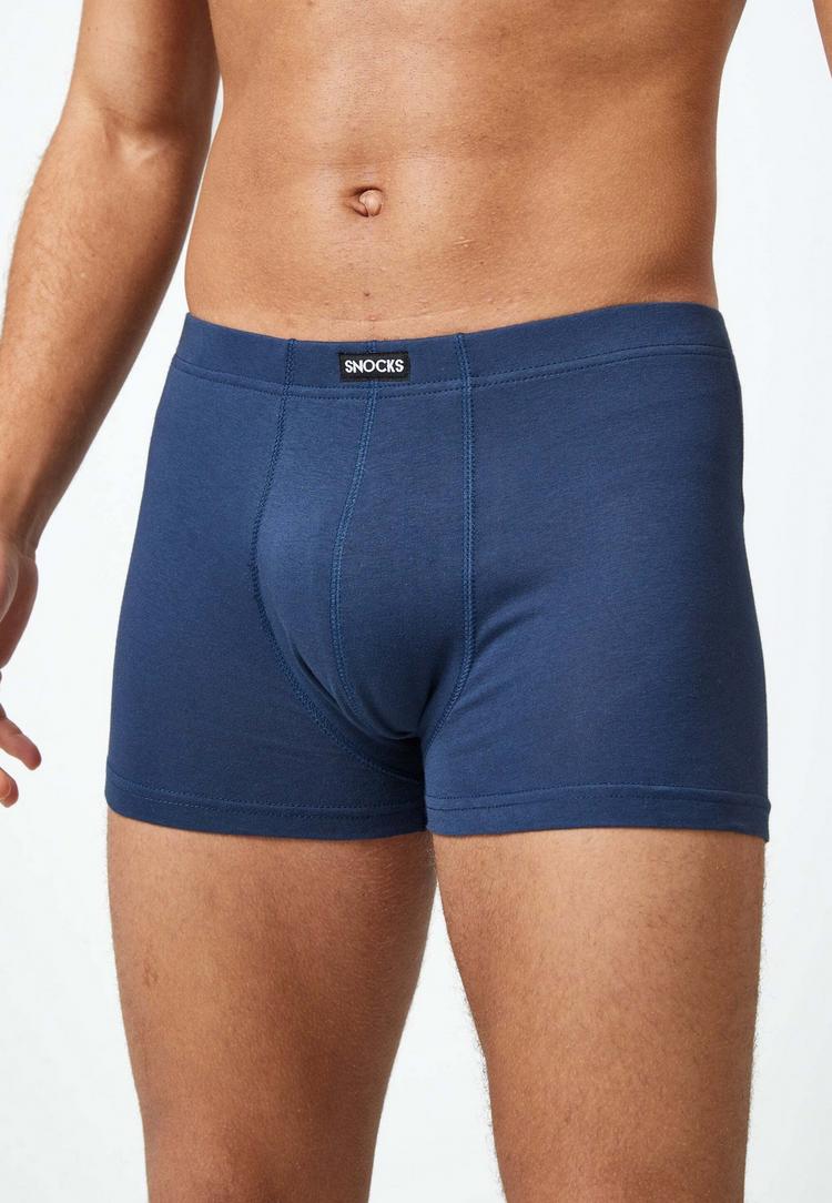 Snocks Snocks Retro Boxershorts Unterhose Herren - Mix (Rot/Olive/Blau) - 1 | SportScheck