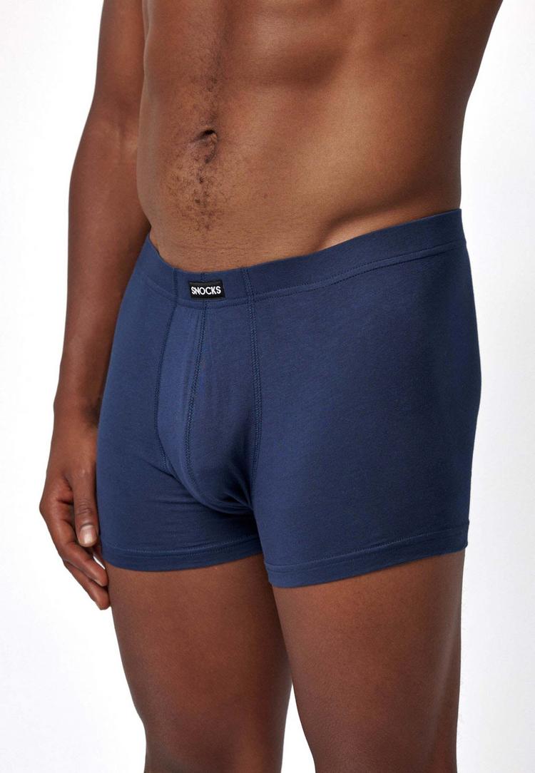 Snocks Snocks Retro Boxershorts Unterhose Herren - blau - 1 | SportScheck