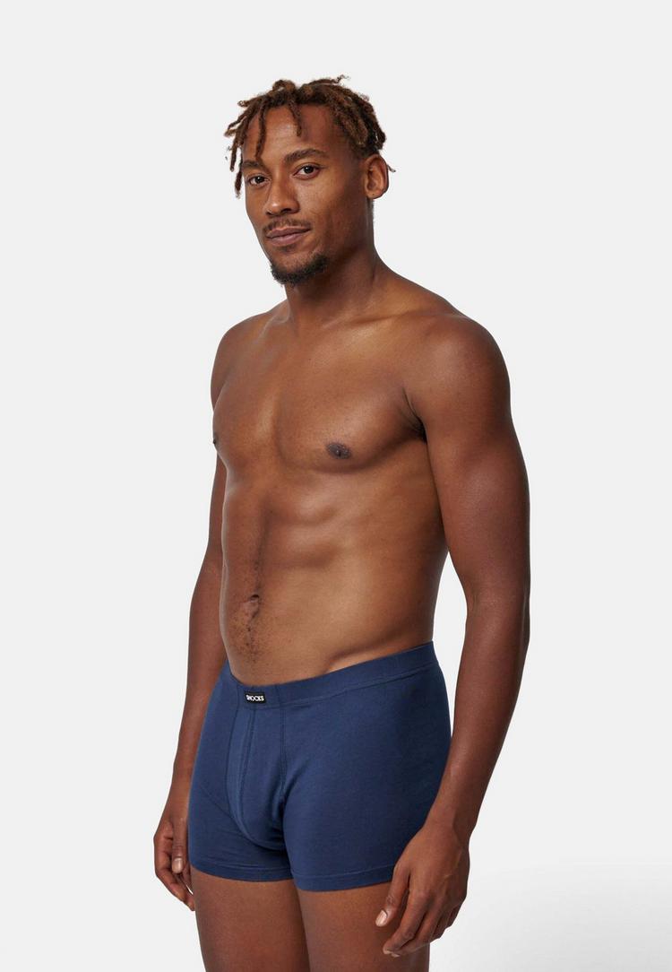 Snocks Snocks Retro Boxershorts Unterhose Herren - blau - 3 | SportScheck
