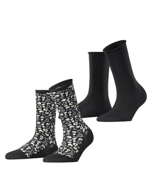 ESPRIT Flower Bloom SO 2-Pack Socken Damen