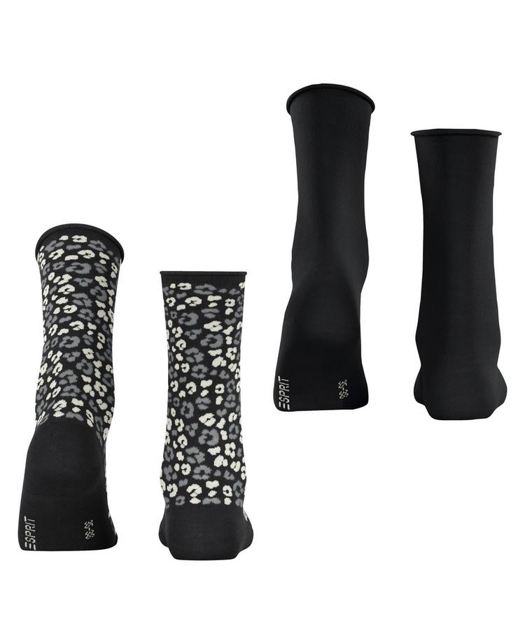 ESPRIT ESPRIT Flower Bloom SO 2-Pack Socken Damen - black (3000) - 0 | SportScheck