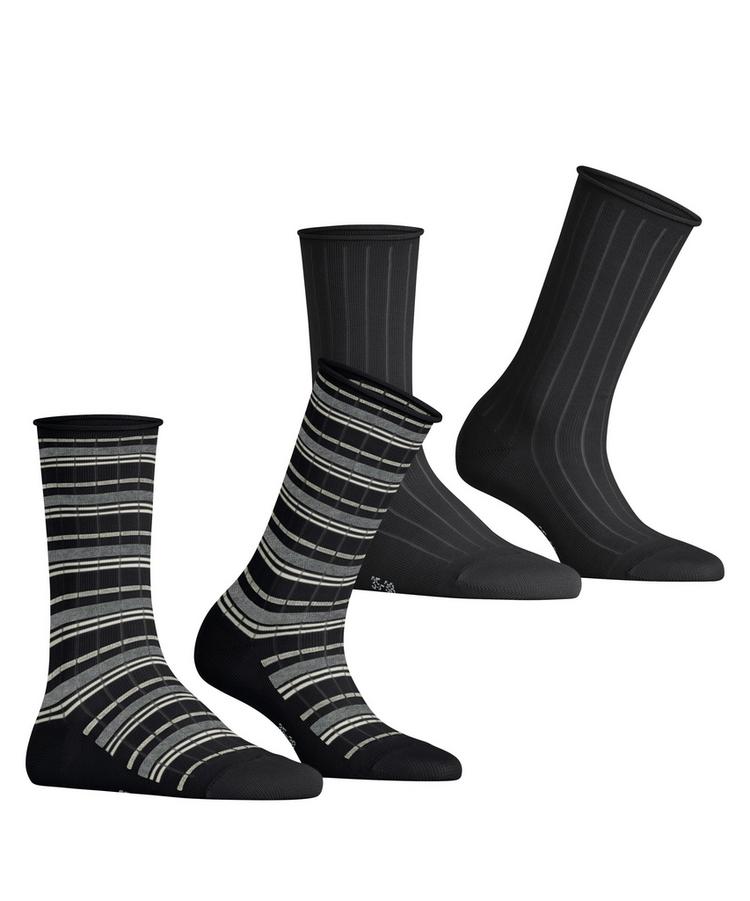 ESPRIT ESPRIT Metro Lines SO 2P Socken Damen - black (3000) - 0 | SportScheck